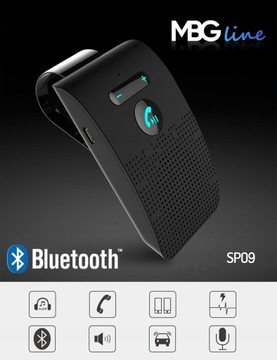 BLUETOOTH HANDS-FREE KIT автозапуск говорит на польском языке кабель зарядного устройства