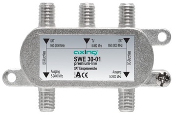 Комбайнер TV/SAT AXING SWE 30-01