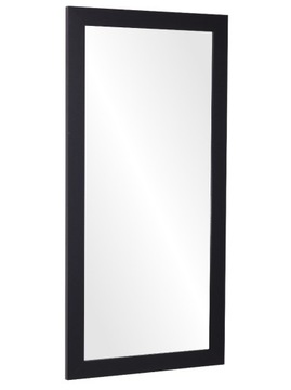 LUSTRO w ramie 170x60 RAMA CZARNA, CZARNE + gratis