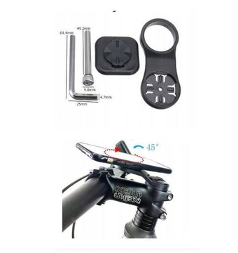 UCHWYT ADAPTER SMARTFONA TELEFON WSPORNIK GARMIN