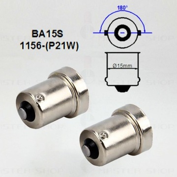 45 светодиодов SMD P21W R5W BA15S ЛАМПА, ОРАНЖЕВЫЙ