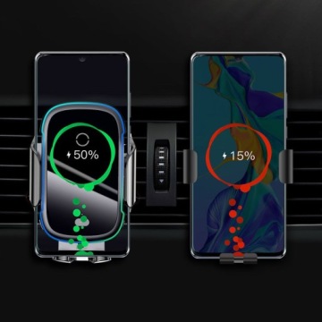 АВТОМОБИЛЬНЫЙ ДЕРЖАТЕЛЬ ДЛЯ ТЕЛЕФОНА BASEUS АВТОМАТИЧЕСКОЕ ИНДУКЦИОННОЕ ЗАРЯДНОЕ УСТРОЙСТВО