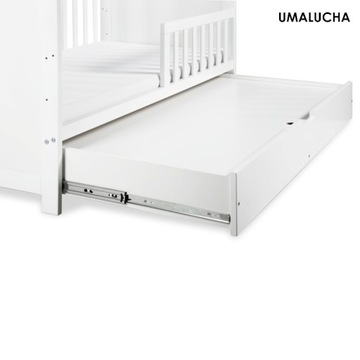 КЛУПЬ МАРСЕЛЬ Кровать, белый, 140x70, с диваном