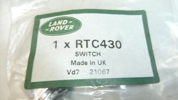 ПЕРЕКЛЮЧАТЕЛЬ LAND ROVER 1 2 3 OEM RTC430