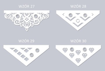 АЖУР ДЛЯ ШТОР АЖУР ПАННО, ДЕКОРАТИВНЫЙ АЖУР, ЦВЕТА, 60 см