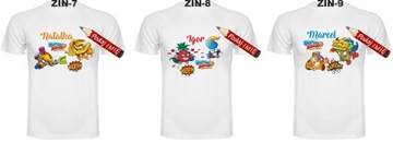 Футболка Super Zings с именем Enigma Professor K. 134