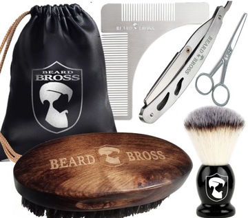 BRUSH COMB Набор Масло-кондиционер для бороды