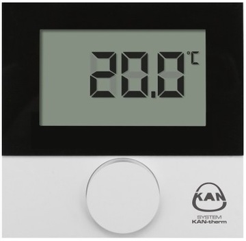 TERMOSTAT LCD BASIC+ 230V K-800222 KAN THERM