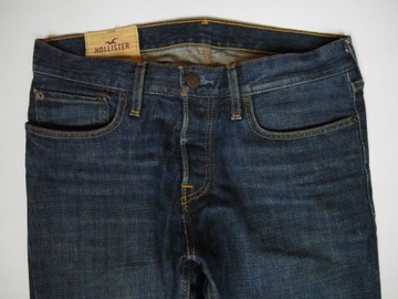 HOLLISTER SPODNIE JEANS W31 L30 BDB STAN