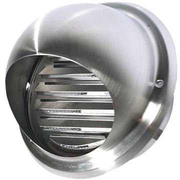 Вентиляционная решетка воздухозаборника/выпуска 100 мм с каплесборником