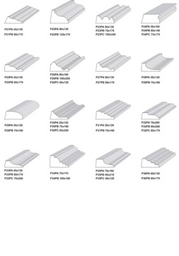 P26PA Подоконник, лепнина, фасадные планки