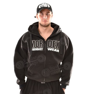 Bluza MORDEX BANDYTKA czarna kaptur XXXL