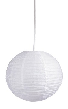 LAMPA WISZĄCA KULA PAPIEROWA KOMPLETNA 4894 RAB