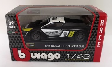 Модель BBURAGO RACE 1:43 RENAULT SPORT R.S. 01РС