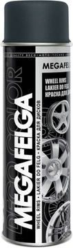 LAKIER akrylowy SPRAY FARBA FELG I KOŁPAKÓW 500ml ANTRACYT SATYNA RAL 7016