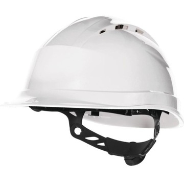 KASK OCHRONNY BUDOWLANY WENTYLOWANY QUARTZ BIAŁY