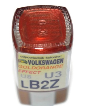 VW LB2Z GOLDORANGE LAKIER ZAPRAWKA DO RYS ARA 10 ML