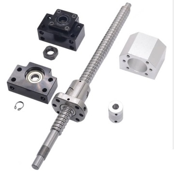 ŚRUBA KULOWA 1000mm 1605 NAKRETKA + BK12/BF12 CNC