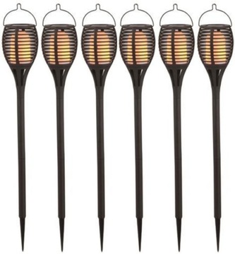 LAMPA SOLARNA OZDOBNA LATARENKA 65 cm 6 SZTUK
