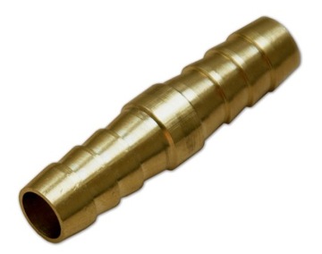 ŁĄCZNIK DWÓJNIK MOSIĘŻNY ZŁĄCZKA DO WĘŻA 10X10 mm