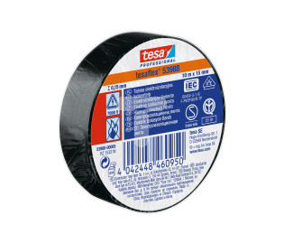 TESA Tasma izolacyjna 5000V,15mm-10 metrow,czarna