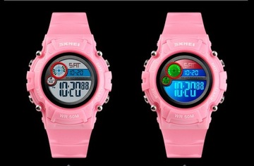 SUPER ZEGAREK DZIECIĘCY KOLOROWE LED NOWY MODEL