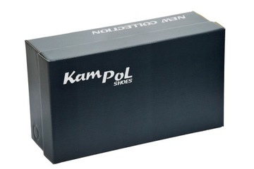 Сапоги мужские коричневые кожаные, польский KamPol, 42 размер.