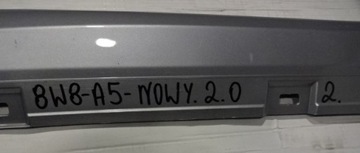 ПОРОГ ПОРОГОВАЯ НАКЛАДКА ЛЕВАЯ ПРАВАЯ AUDI A5 8W8