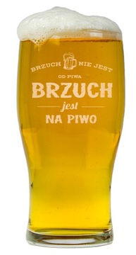 SZKLANKA NA PIWO DLA CHŁOPAKA FACETA NA PREZENT