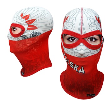 Kominiarka Termoaktywna kask POLSKA oczy Jony Ag+