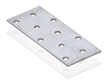 PP2 ПЕРФОРИРОВАННАЯ ПЛИТА ПЛОСКИЙ СОЕДИНИТЕЛЬ 40х100 10шт.