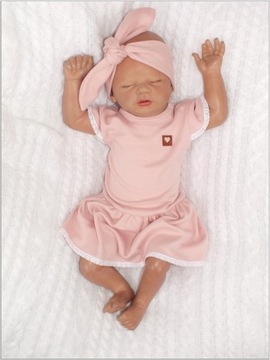 Piękna opaska pin-up dla niemowląt 0-12 miesięcy