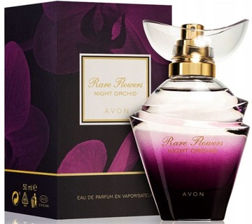 AVON RARE FLOWERS NIGHT ORCHID EDP50 CZARNA ORCHIDEA MAX KOBIECY ORYGINALNA