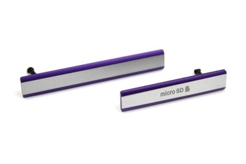 NOWA ZAŚLEPKA USB SONY XPERIA Z2 D6503 FIOL.