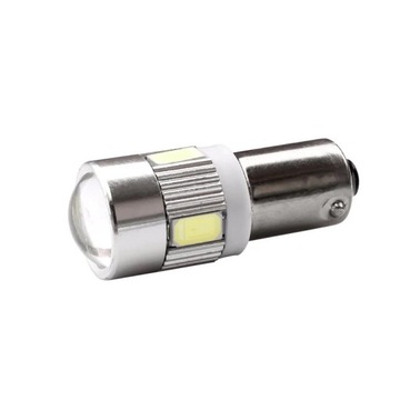 ŻARÓWKA LED 6 SMD 5630 T4W BA9S POSTOJÓWKA POZYCJA