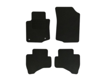 Citroen C1 2005-2014 dywaniki welurowe COMF czarny