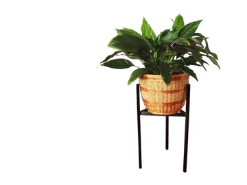 KWIETNIK STOJAK NA KWIATY METALOWY LOFT 50 cm