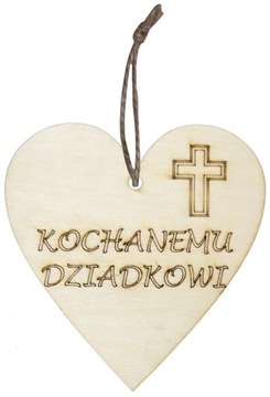 5x Zawieszka Kochanemu Dziadkowi ZNICZE CMENTARZ