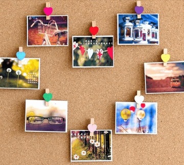 БУЛАВКИ С СЕРДЕЧКАМИ - булавки для пробковой доски