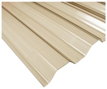 płyta PCV trapezowa POLIWĘGLAN UV 3m x 107,5cm DYM