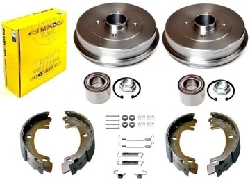 bębny szczęki łożyska RENAULT MEGANE I 1996-2003 hatchback sedan bez ABS