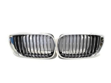 BMW 3 E46 01-05R FACELIFT MŘÍŽKA MASKA LEDVINA CHRÓM