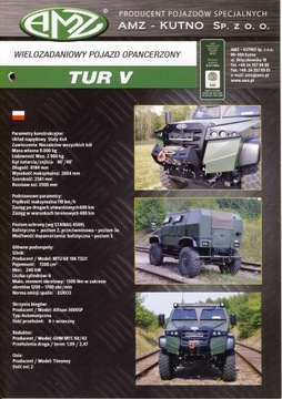 AMZ Tur V prospekt 2014 wojskowy