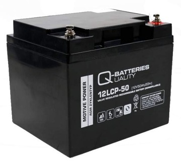 AKUMULATOR AGM 12V 50Ah WÓZKI INWALIDZKIE CYKLE FV