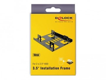 PCGIELDA Rails Frame Sleigh два 2 жестких диска 2,5 дюйма 3,5 дюйма