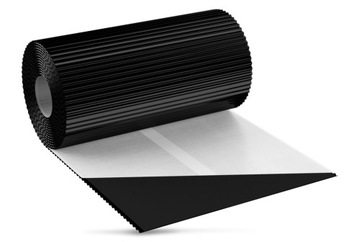 EUROVENT TAŚMA KOMINOWA ALUMINIUM 5mb czarna