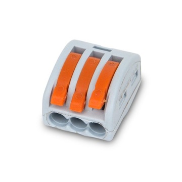 БЫСТРОСОЕДИНИТЕЛЬ УНИВЕРСАЛЬНЫЙ РАЗЪЕМ 3x0,08-4 BOX50