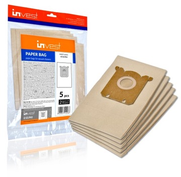Worek do odkurzacza papierowy IZ-E5/PH5 5 szt.