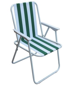 Leżak Turystyczny Plażowe Krzesło Fotel Składany