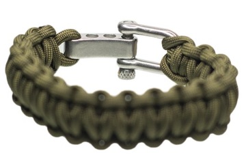 Браслет выживания Paracord TEXAR Olive